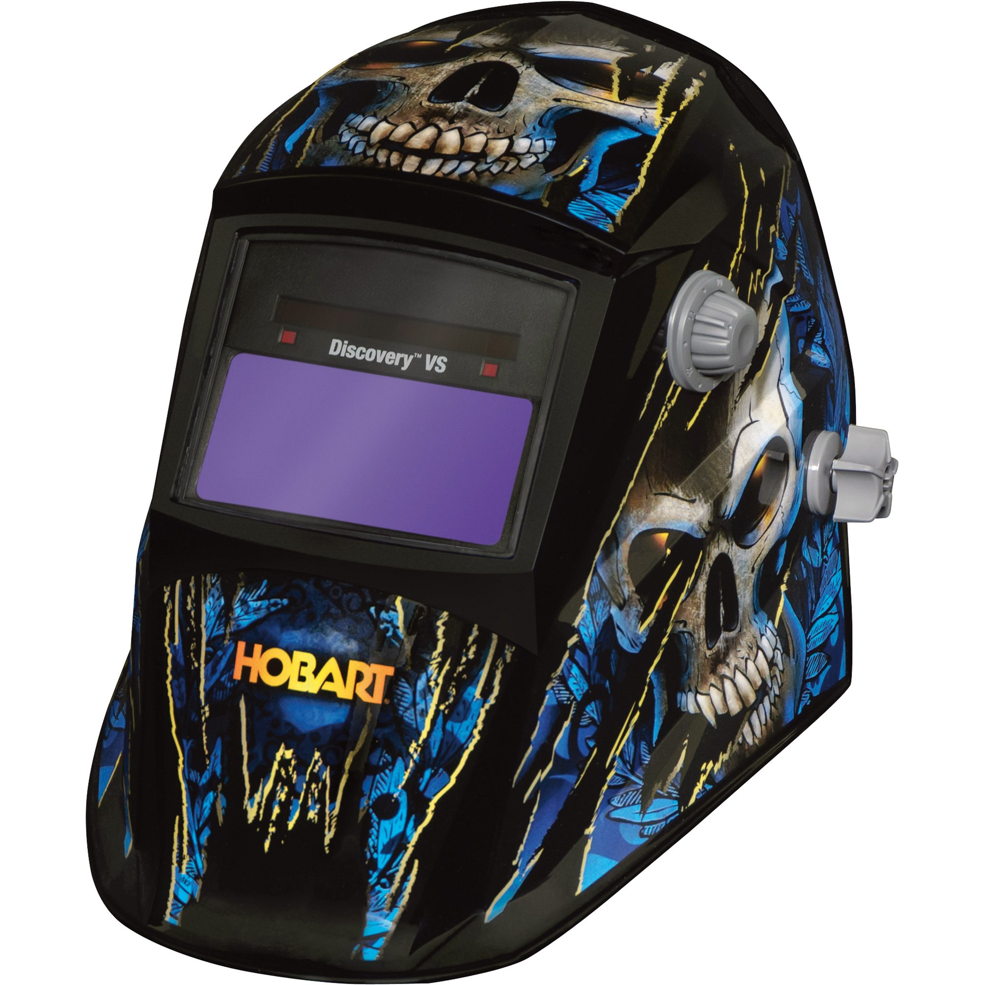 Hobart Discovery VS Variable Shade Welding Helmet — Mystic Skeleton
